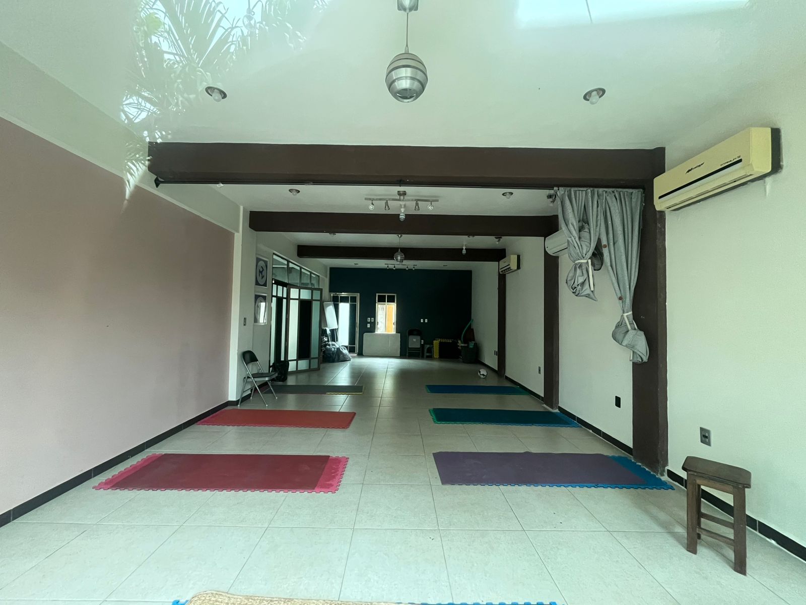 Interior del salón de eventos